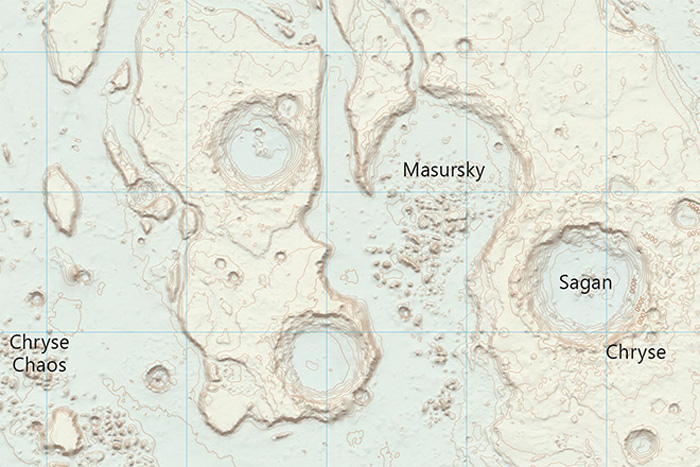 Watney Would Approve: Ordnance Survey Maps Mars